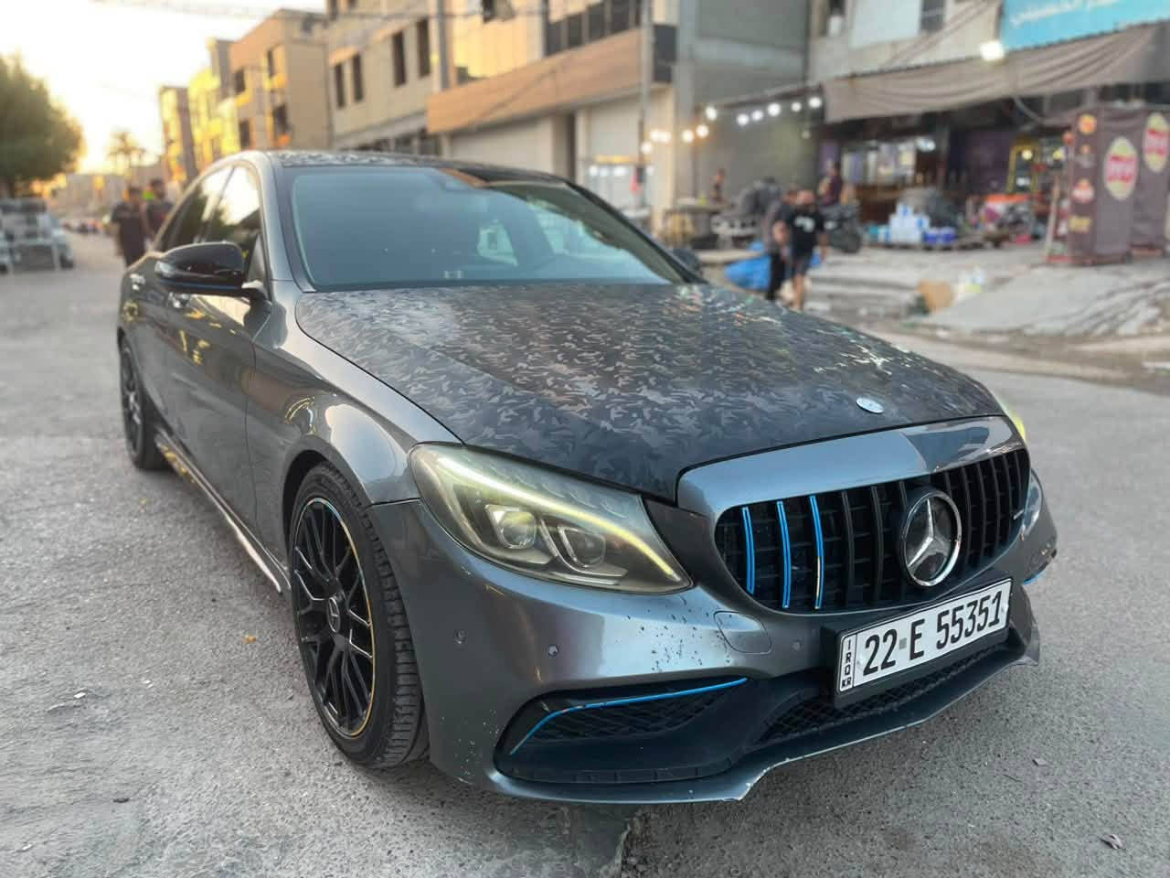 C300 ٢٠١٧ • حادث امريكا • كت AMG