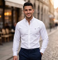 تومي هيلفيغر • قميص قطن • S-XXL