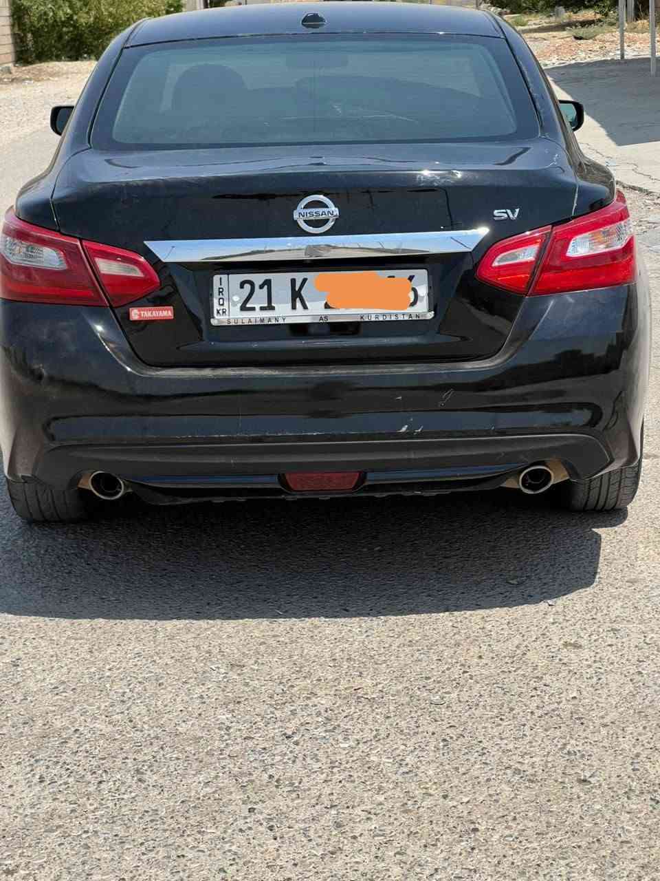🚗🔥 للبيع نيسان ألتيما 2018 🔥🚗
⭐ SV — مواصفات معروفة ومميزة
✅ سنوية ورقم جديد لحد سنة 2031
✅ رقم ألماني – السليمانية
✅ گير جديد موديل 2024
✅ هايدرولك جديد مبدل
✅ برادين مخلّيات عليه للمحافظة على الگير وإطالة عمره
✅ محرك بشرط
✅ السيارة محافظة عليها واستعمالها نظيف
📌 الملاحظات:
ظرره السيارة 4 قطع فقط، بدون داخل.
💰 السعر: 106 قابل للتفاوض بالمعقول
📍 المكان: ديالى / خانقين
📞 للاستفسار: ***********
🔥 سيارة مرتبة وتستاهل الفحص للجادين
