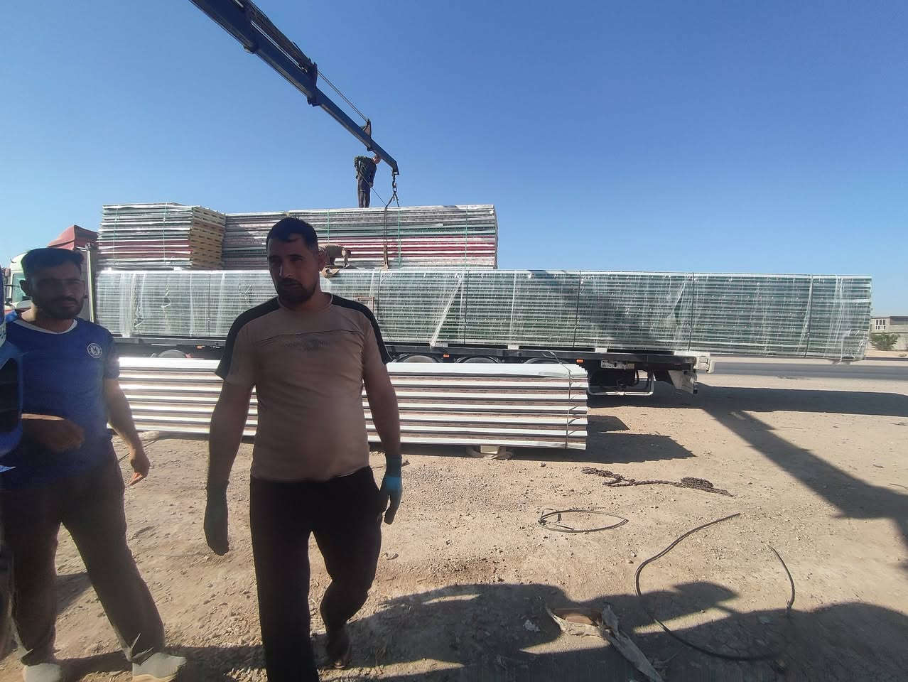 جمعة مباركة على اهلنا الطيبين على بركة الله وصول وجبه جديده من السندويج بنل إلى سكلة حازم النعيمي كافة القياسات بأسعار مناسبة تقطع حسب الطلب للاستفسار مراسلة الصفحة أو الاتصال على ***********,,,,***********,,, أهلا وسهلا بالجميع

نص مكتوب في الصور:
- الاول في ديالى