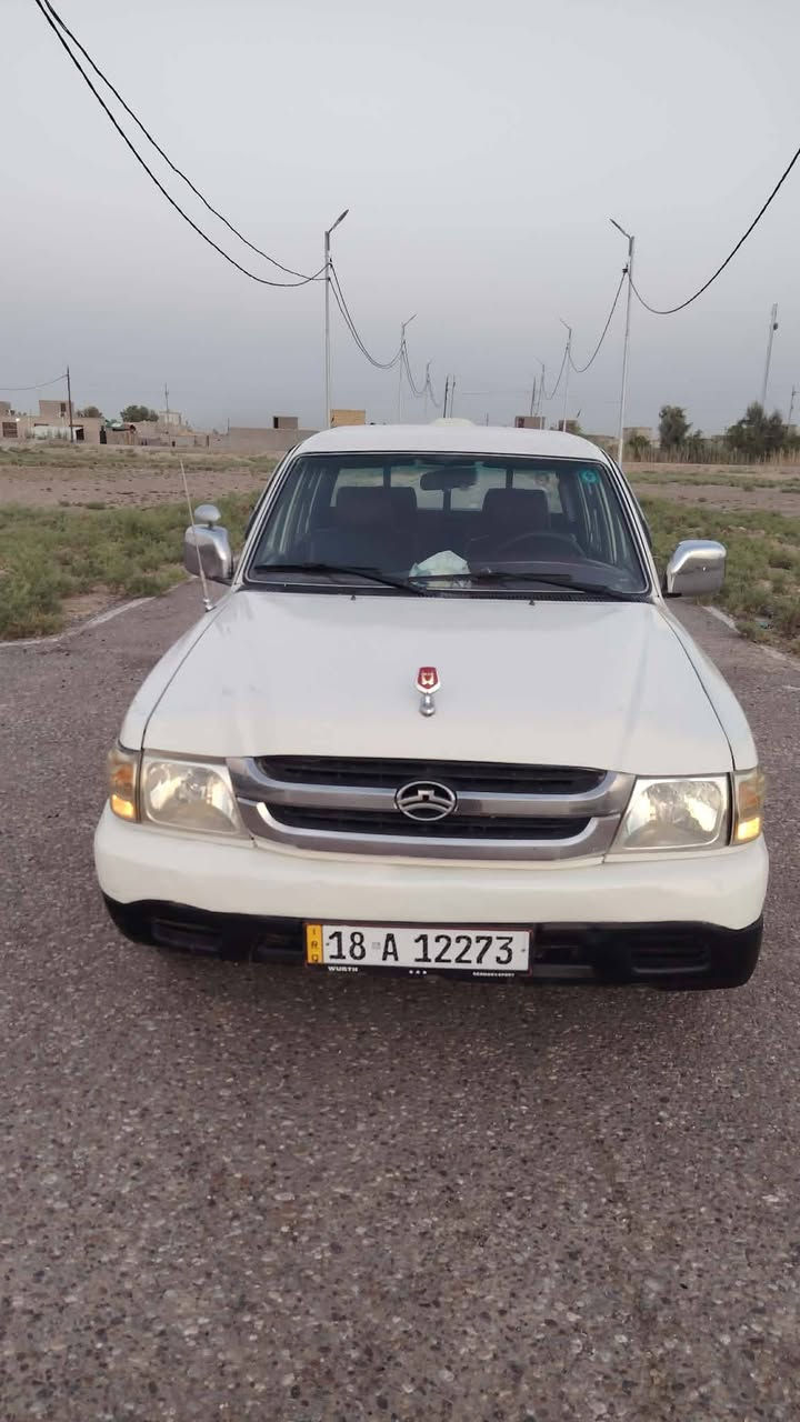 السلام عليكم للبيع موديل 2006 بخاخ رقم بابل  مكفوله كفاله من الضربه والتبديل كير ومكينه اكسن مكفوله حداديه تخم كهربائية تبريد شقاله سعر 45وبيها مجال  ***********
