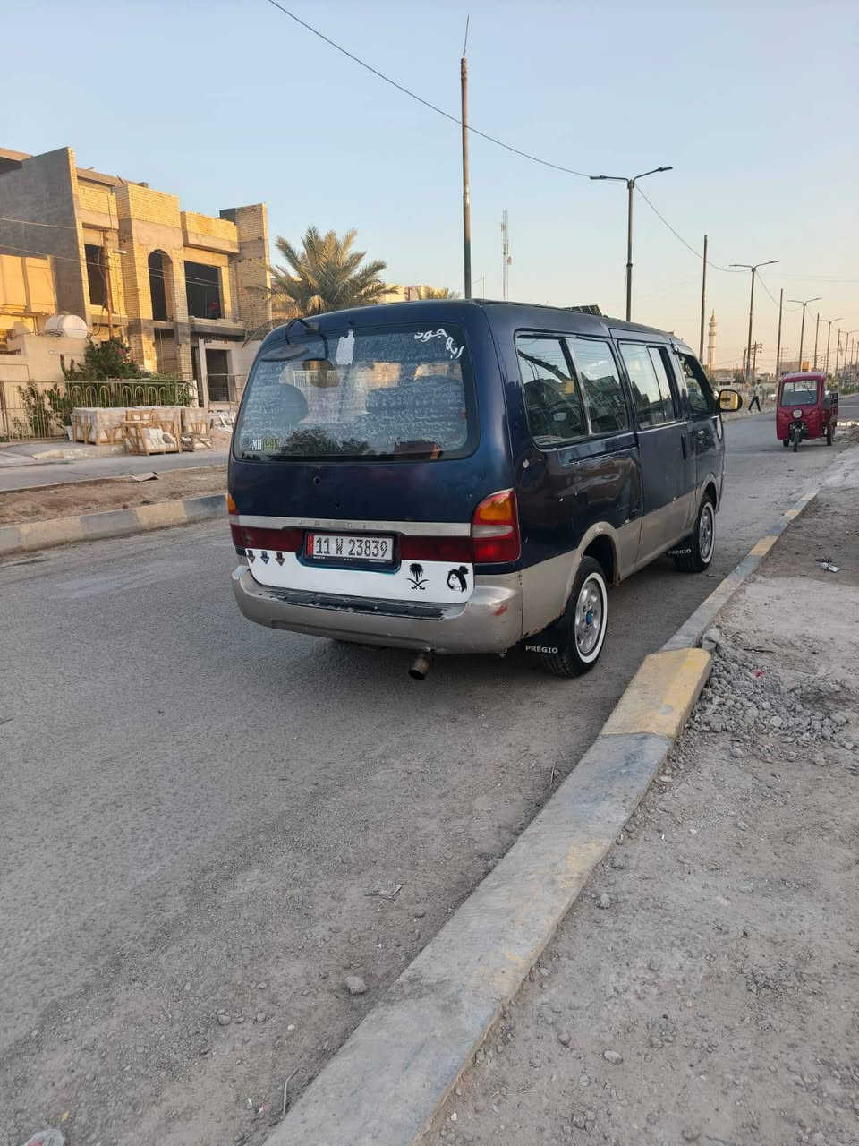 السلام عليكم بريجو موديل 96 رقم انكليزي سنويه لل31 تخم تاير مكينه بيها بخار شواصي جدد كير اكسل مكفولات السعر 48وبيها مجال العنوان بغداد تاجي 
***********
