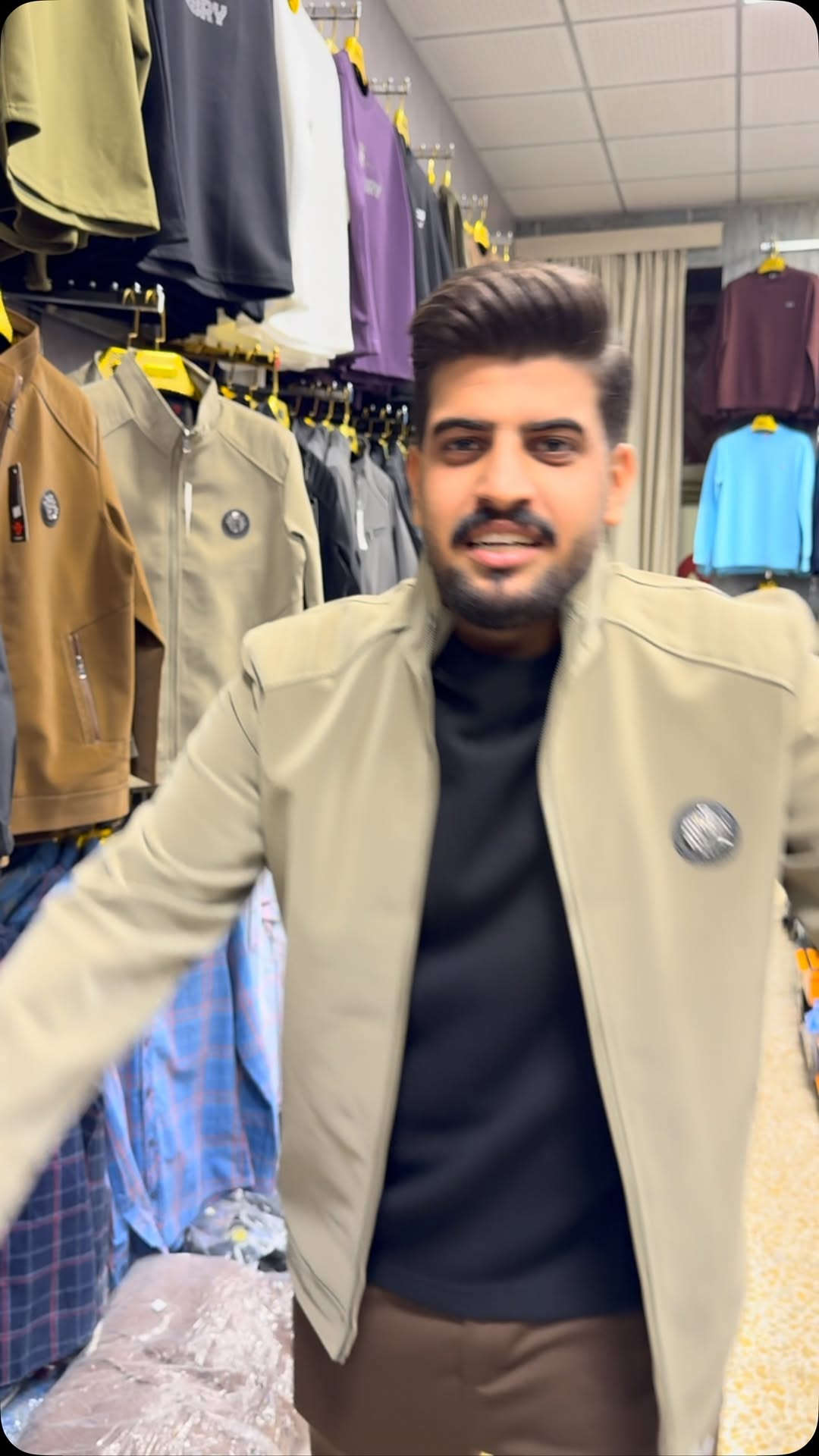 قمصلة جلد • L-XL-XXL-XXXL • كربلاء حي رمضان