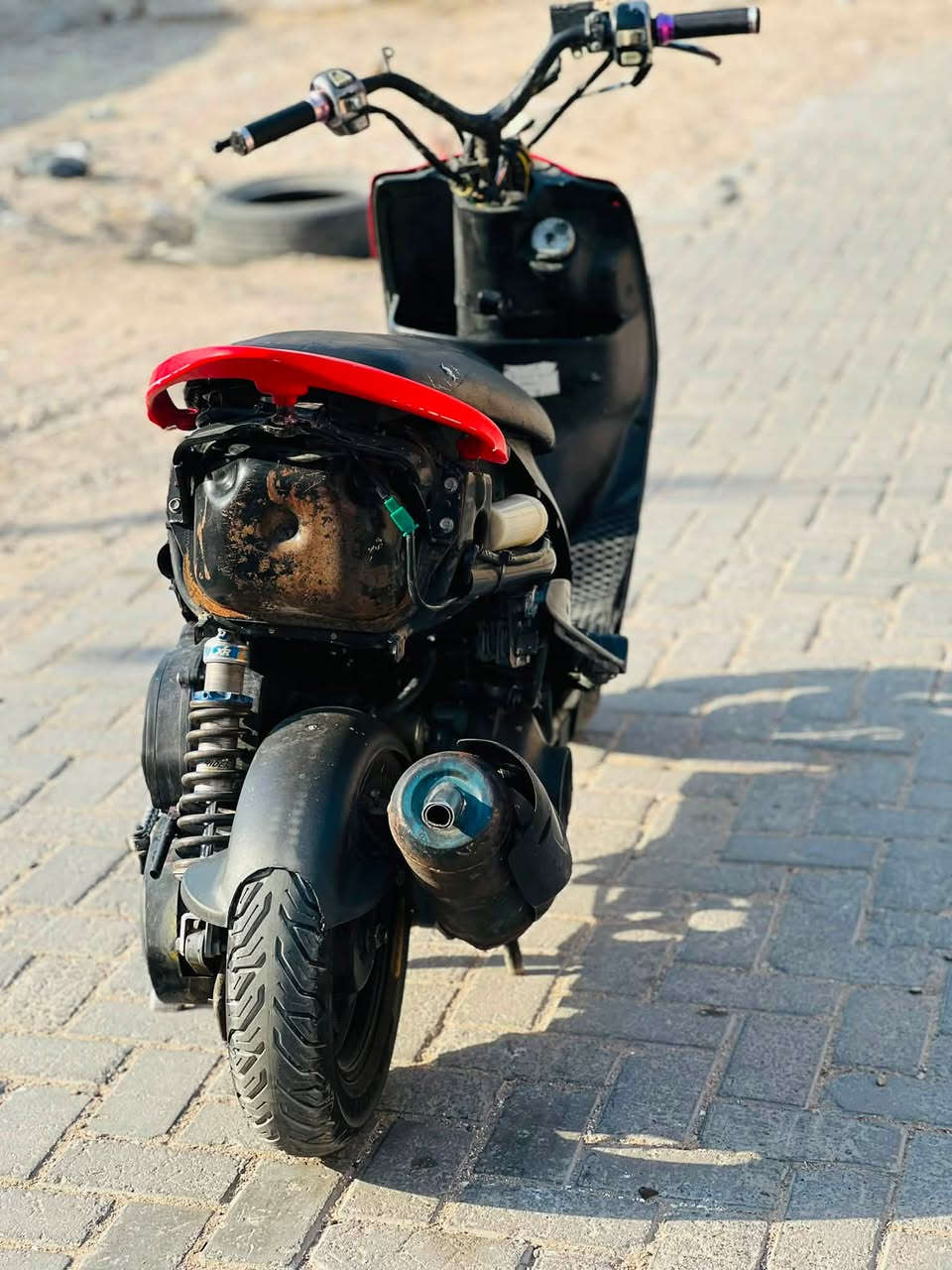 السلام عليكم دراجه ماكس اللبيعدراجه كله بلاديه السعر350وبيه مجال بصسط وتشتغل سلف وهندر مكان بغداد مدينه***********

