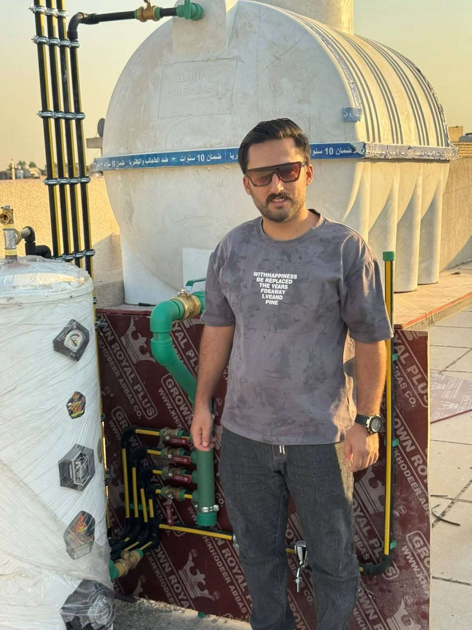 تأسيس صحيات عامة ماء + مجاري +منظومة سبالت +منظومة غاز 
شغل حديث وشغل كلاسك حسب طلب ابو البيت 
التزام بالموعد وعمل درجه اولى وأسعار مناسبه 
للاستفسار مراسلتي او الاتصال 

***********
