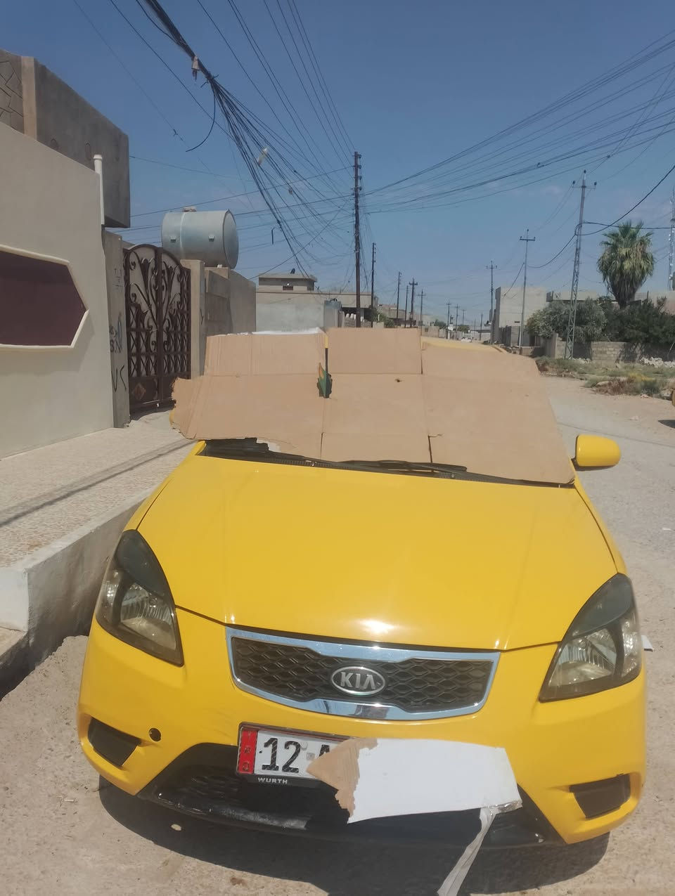 السلام عليكم كيا ريو للبيع موديل 11 رقم نينوى باقي التفاصيل على الاتصال ***********
