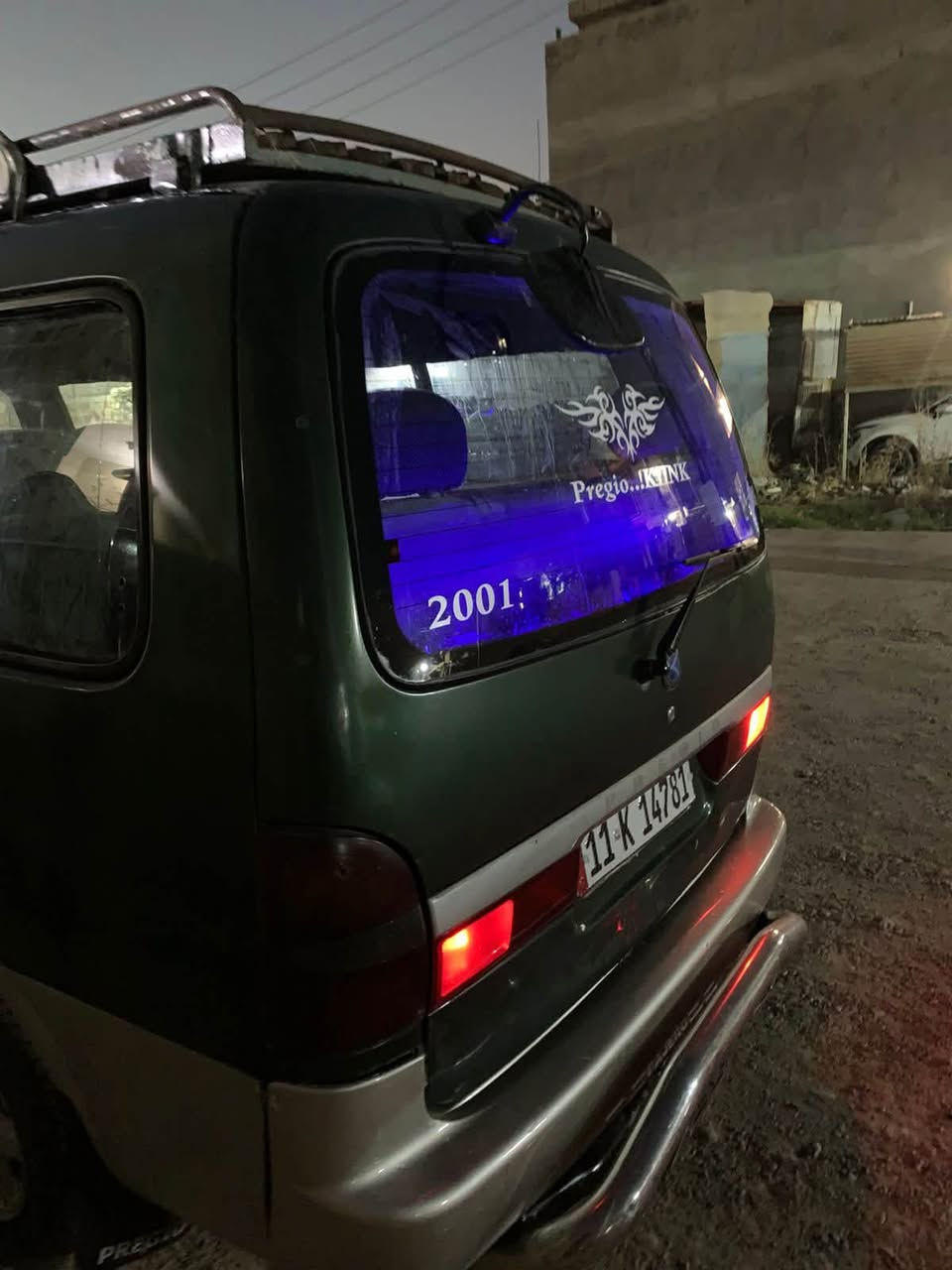 سلام عليكم 2001  بلاديه  كفاله عامه محرك كير اكسل بيه شبرين معجون فقط الباقي شلع بلاد دوشمه  جديده. وياله منغولي  لايت زنون رقم نكليزي بغداد بسمي  سنويه لل٢٩  سعر 80 مكاني بغداد 
رقمي  
***********
