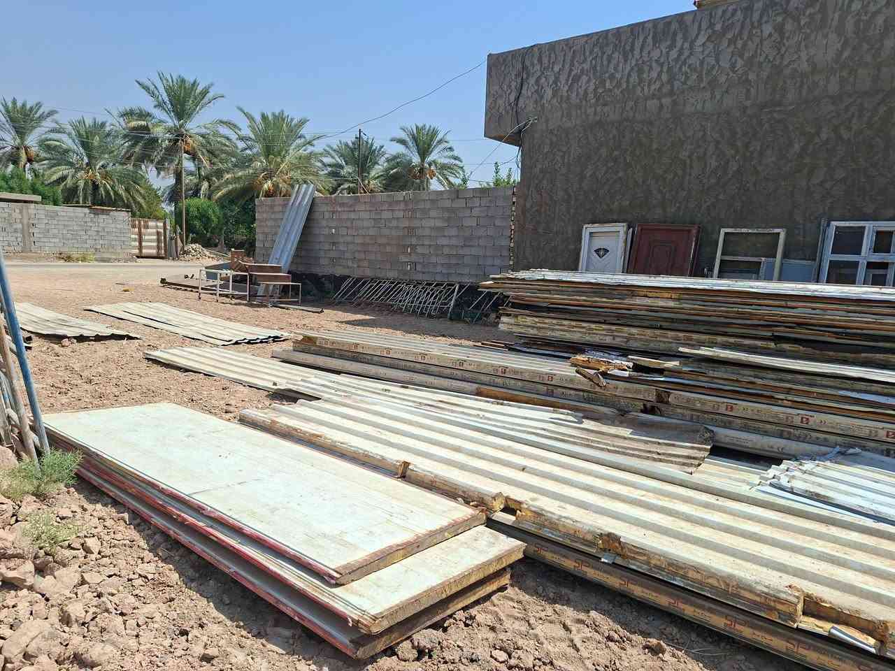 سندويج ثقيل المتر ب١٠
سندويج باقيات قطعتين المتر ب٧
سندويج ثقبل جدا جدا وسمك ١٠سم طول ٩متر المتر ب١٤
جينكو ٣متر ب١٠
جينكو ثقيل ٤متر ب١٥
جينكو ٦متر وسط او اقل ب١٤
شخاط ثقيل ٦متر ب١٨ونص
شخاط ثقيل ٨متر ب٢٢
ابواب بي في سي ب٤٥ 
شبابيك بي في سي قياسات مختلفه من ٢٥ الى ١١٠
مرجوحه ب٩٥
دنك حديد مربع ٤متر ب٢٢
ابواب بي ار سي طلاكتين ٦متر جديد ب٧٠
بابل. المسيب حي المعلمين٣ طريق سيد ابراهيم بعد السكه بكيلوين تقريبا بعد اسلاك الضغط العالي ب٢٠٠م 
بيت على جهة اليمنى
***********
يرجى الاتصال قبل المجيء

