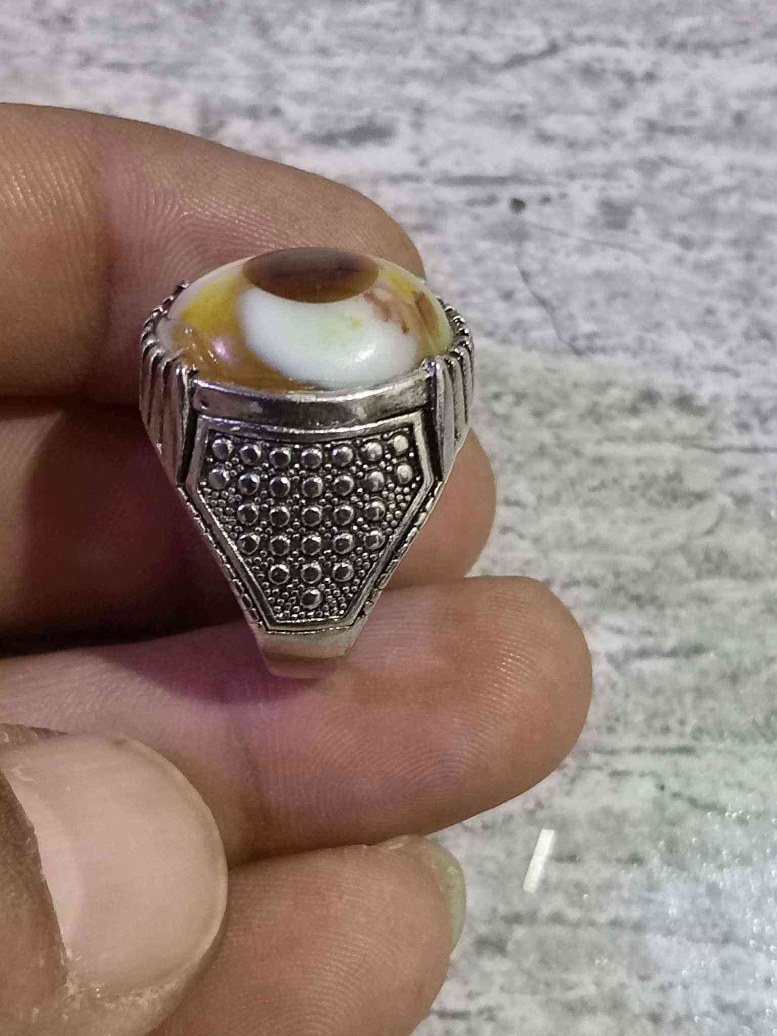 خواتم • احجار طبيعيه • نحاس ابيض
