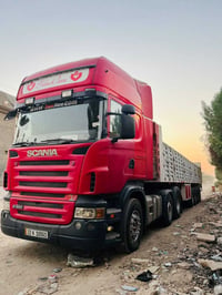 سكانيا سنكل للبيع موديل 2008 مواصفات محرك 8V560كيراوتماتيك رتايدر ثلاج...