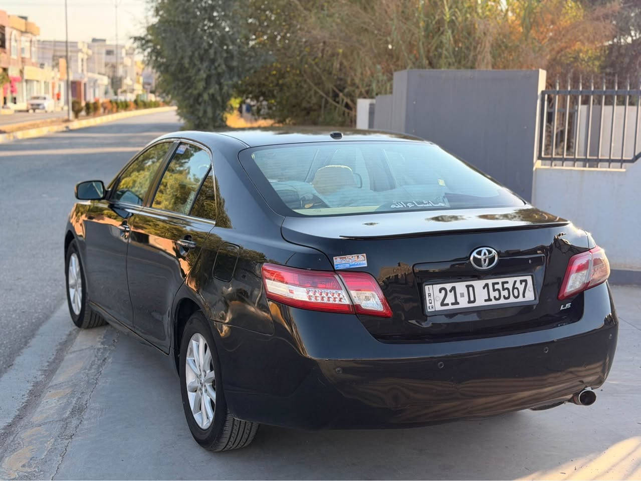 تۆیۆتا کامری مۆدێل2010LE ڕەشی قەتران سەیارەکە هی ماڵی جۆمانە بێ مەسرەفە کامل جایز کراوە ناوزەردە سەیارەکە جاملخی دوای سایەق لای تەنکی بەنزینەکەی بۆیاخە بێ ناوگرتن بێ هیچ شتیک سەیارەکە زۆر لۆکە بەناوی خۆمانەوەیە بۆ دینار مەسرەف مەگەڕێ لە سەیارەکەیا

سعر:١٠٧گەلاو و مەعمەلە

*********** شمشمل, السليمانية
