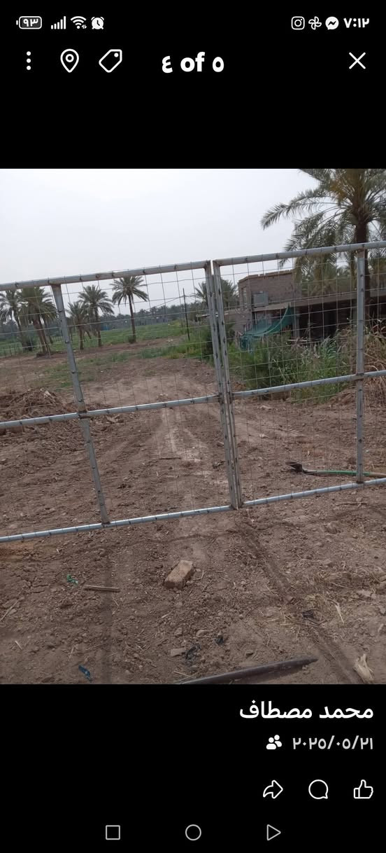 أرض زراعية ٣ دونم سند ٢٥ من أصل خمسه دونم الوجه ٤٠م نزال ١٨٧م مقابل الشارع التبليط زويه الزرع ماء سقي ماء اساله كهرباء مقابل مدرسة برير ترهم بيع اومراوس بيت داخل مدينه العزيزيه للاستفسار التواصل *********** مامتواجد علئ الفيس
