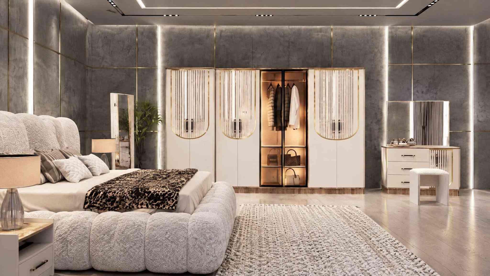 غرفه جديدنا 💥 بسعر مناسب 
 8 قطع 🇹🇷
 تصميم خاص ✅
ابواب 🚪 هايدروليك 
نرماده هيدروليك
ابواب المنيوم
اناره داخل الكنتور
قياس الكنتور 3.00m مع الملحق 
سرير 🛌 ثابت مقفل 🔏 
سرير ببلز 🛏️
غرفة نوم مودرن.تركي درجة أولى 
التثبيت الحجز *********** بغداد, العراق
