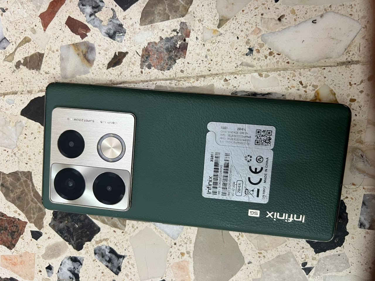 انفينكس نوت 40 برو ذاكره 256 شرط ما مفتوح رامي 8 + 8 السعر 240
@***********
