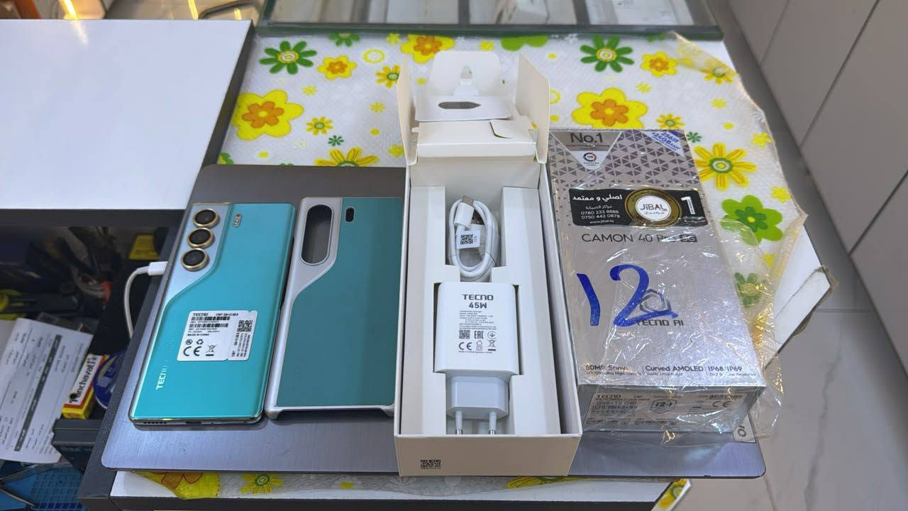 تكنو كامون 40 برو فايف جي5G ذ الجهاز بعدة بالكارتون استعمال اقل شهر جهاز كامل ملحقاته ذاكرة 256 والعشوائيه 12 السعر 350 وبي مجال قليل الاستفسار مراسلتي وتساب *********** وتساب
