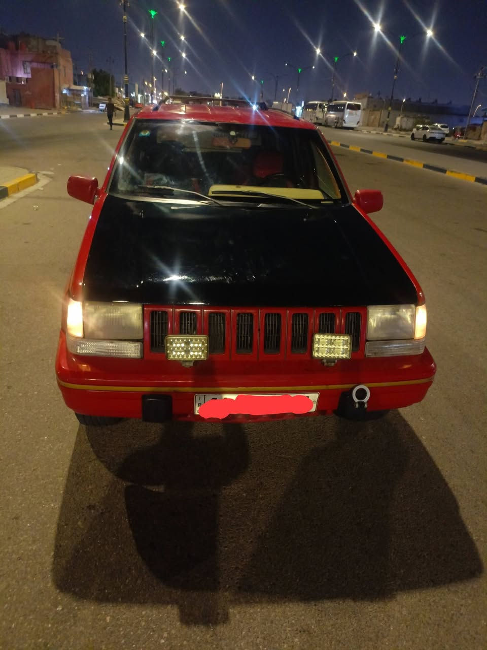 سلام عليكم سيارة جيب شيروكي موديل 94 مكفولة من ضربه ول صبغ مكينه وكير بلاد سيارة كله بلاديه تبريد ثلج تخم تاير جديد حداديه نص عمر رقم بصرة بسمي تحويل ثاني يوم سنويه مجددة 2030 لون مميز مكينه 5300 سيارة جاهزة بس حدادة نص عمر مكان سيارة البصرة سعر 55 بيه مجال ستفسار ***********
