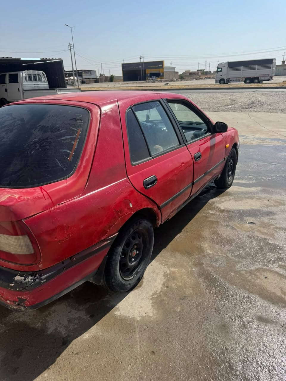 للبيع صني موديل92 رقم صلاح الدين دولي سنويه ل31تحويل مباشر محرك كير شرط السعر 26بيها مجال 
 ***********
