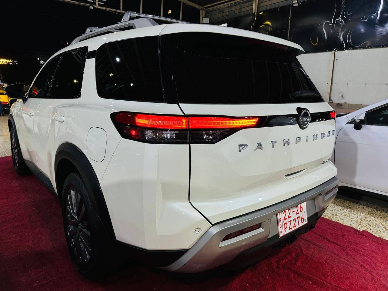 🔊(فرع كركوك) 

📌Nissan Pathfinder 2024 SL📌

♂️عداد المسافة 60000 mile

💵 (السعر/ 26000 $ ) 

♦️ (مرقمة رقم اربيل ) 

♦️المواصفات :

بصمة تشغيل
بصمة ابواب
تشغيل عن بعد (Remote Start)
صندوق شفط كهربائي 
فتحة سقف بانوراما 
رادار امامي (تحديد مسار)
رادار جانبي (نقاط عمياء)
رادار خلفي (تحذير من الاصطدام)
حساسات امامية+ خلفية
سستم سماعات BOSE
اوتو بارك Auto Park
كاميرات 360°
 فور ويل AWD  
كشنات جلد
كشنات ميموري
كشنات تدفئة+ تبريد 
كشنات خلفية تدفئة
كشن خلفي منفصل  
دشبول ديجيتال 
تبريد قطعتين لمس
تحكم وضعيات القيادة...Drive Modes 
شفتات + تحكمات استيرن 
هيتر استيرن
Apple Car Play
Android Auto 
هاند بريك بصمة
اوتو هولد Auto Hold
اوتو ستارت Auto Start
اوتو ستوب Auto Stop 
مانع انزلاق+ABS
شاشة كبيرة لمس+كاميرا
منافذ AUX+USB
وبقية المواصفات المعروفة

♦️(العنوان/كركوك شارع المعارض)

♦️للاتصال/

جنيد
***********
***********
