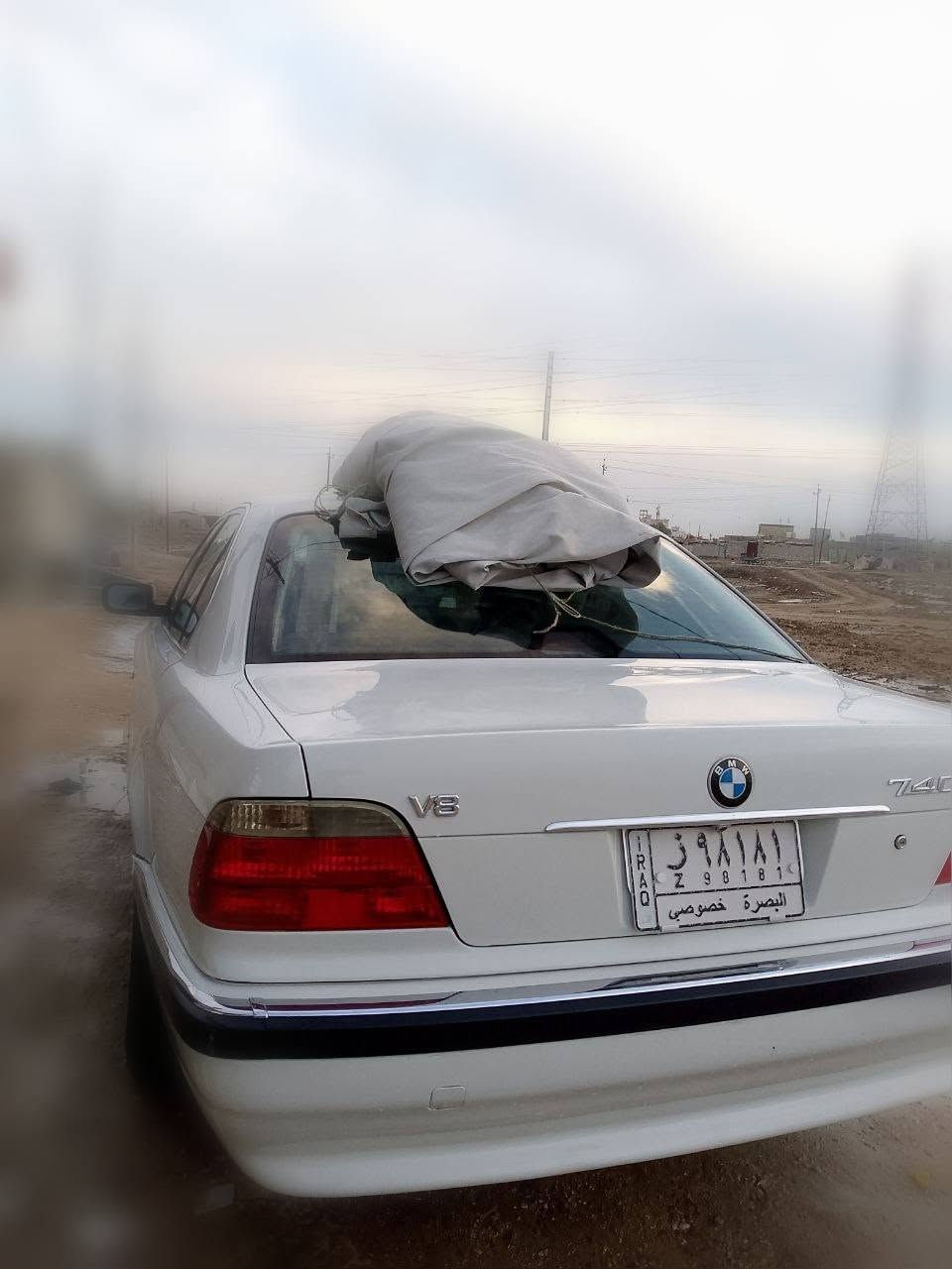 Bmw 740i v8 
بي ام دبليو خفاش
موديل 2000 أصل
كفالة عامة من الصبغ (قطرة صبغ ما بيها) 
مكينة كير كفالة
حدادية جديدة
تخم تاير 
تبريد ❄️ وي السويج
مكان السياره سماوة

***********
