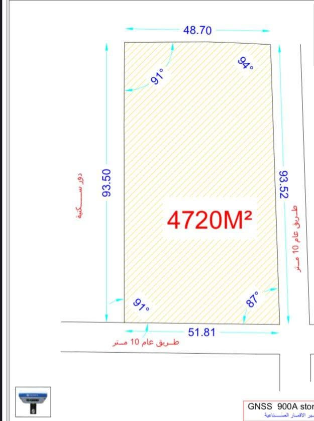 الغزالية بغداد • ٢ دونم • أرض
