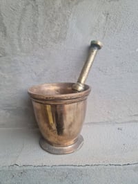 طشت نحاس • هاون نحاس • وزن ٧ كيلو