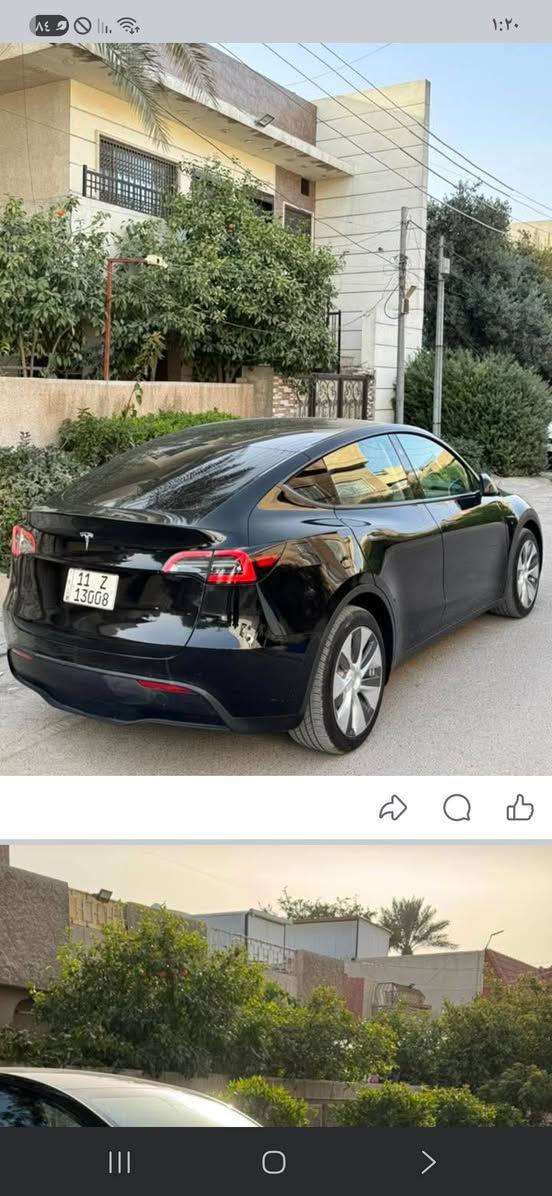 سلام عليكم تيسلا y بريميوم
موديل 23 
ماشيه 30 الف كيلو متر 
دبل ماطور لونك رينج 
سياره كلش نظيفه 
تبريد على البلاد البجم بلاد 
البطاريه بلاد 
كلها جهازه 
حادثها جاملغ جهة السايق بدون لغد بدون شاصي بدون دواخل
بدون ايرباك بلاد باب السايق بي صبغ نص بنيد بي صبغ نص 
صندوك بي صبغ شرط الفحص أكرر بدون ايرباك 
السعر 195 بيها مجال بسيط *********** واتس 
السياره مغلفه bbf بالكامل اصلي كلفني 700$ حمايه كامله 
الجامه الاماميه مغلفه بالكامل حمايه 
السعر 195 بيها مجال بسيط
