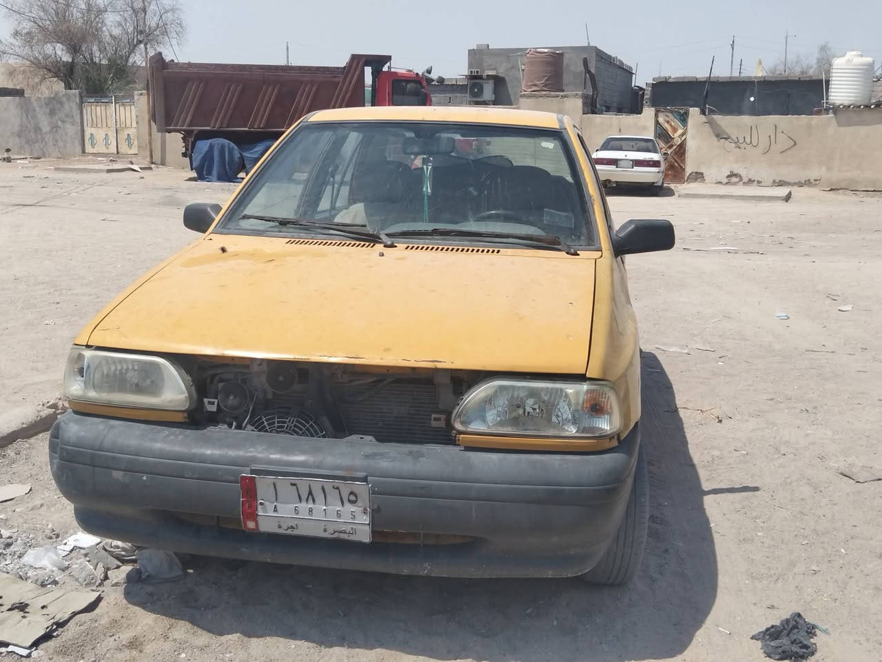السلام عليكم سايبا موديل 18 مكينه وكير كفاله تبريد عوزه بس غاز حداديه جاهزه من الطول لطول غرفته تخبل كهربائيات كلها شغاله سياره بسم الشريكه وما عليه ولا ربع سياره جاهزه ماناقصه برغي 
السعر 22 وبيه مجال للشراي العنوان البصره الزبير 
رقم الهاتف ***********

