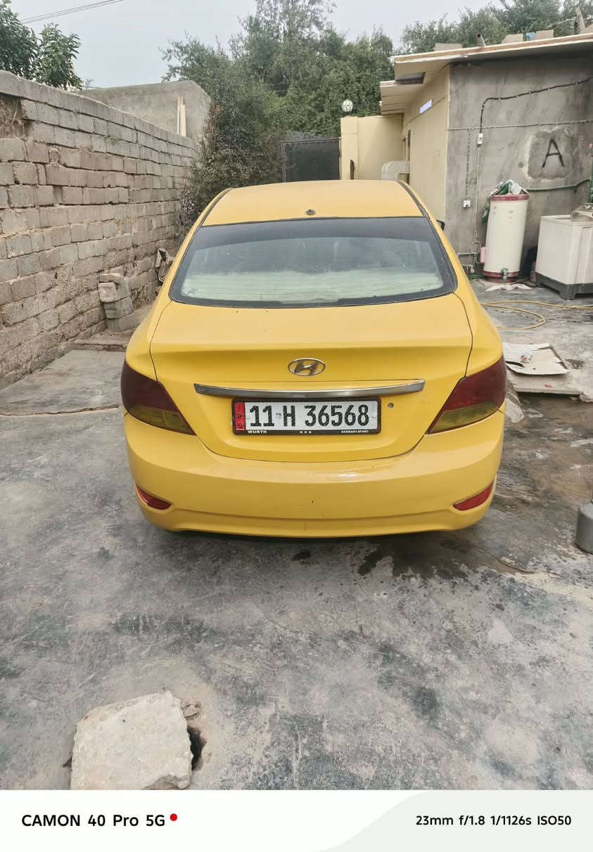 اكسنت ٢٠١٢ • محرك ١٦٠٠ • تكييف ثلج