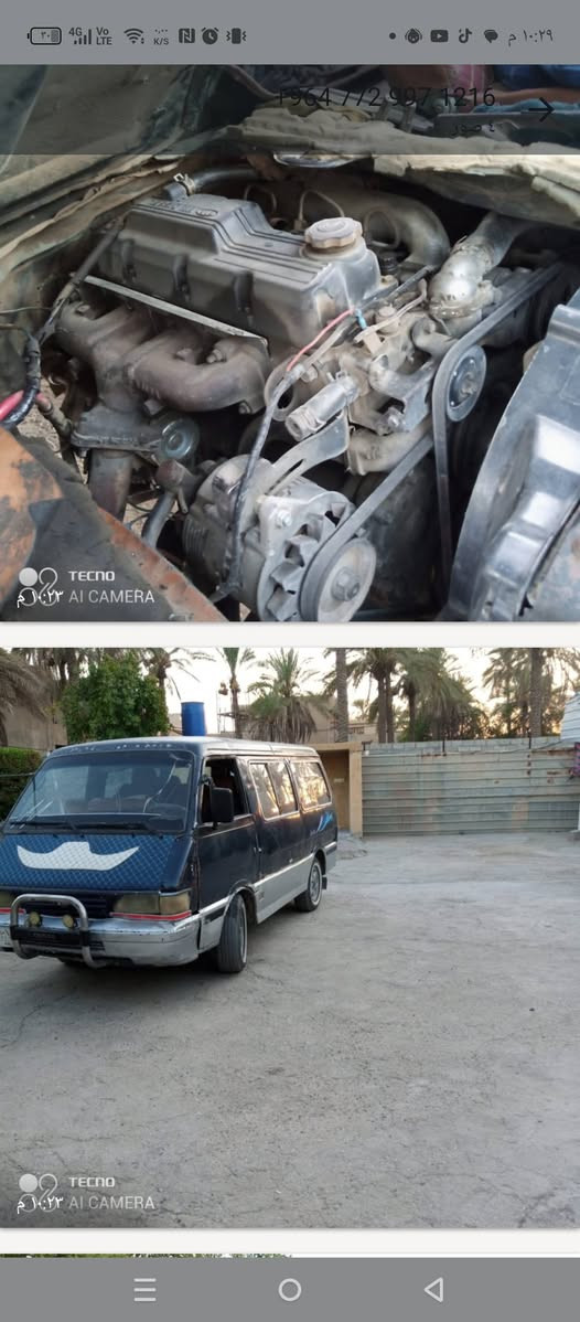 من رخصة المدير
سيارة كيا بستة موديل 95 سنوية صاقطة رقم بغداد الماني مصفرة هيئة وغرامات تحويل مباشر السعر 22 قفل مكاني بغداد الامين الثانية الاتصال على الرقم ***********
