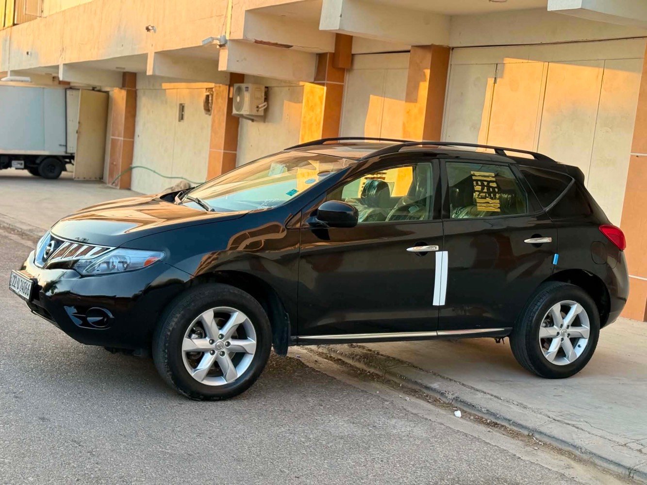نيسان مورانو ٦سلندر موديل٢٠١٠ غازايطالى  وبانزين قطعتين طبغ بدون دواخل سنويه جديده باسمنا عنوان اربيل فرمانبران