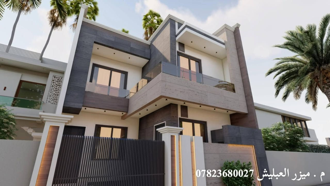 تصاميم واجهات • خدمات هندسية • المهندس ميزر