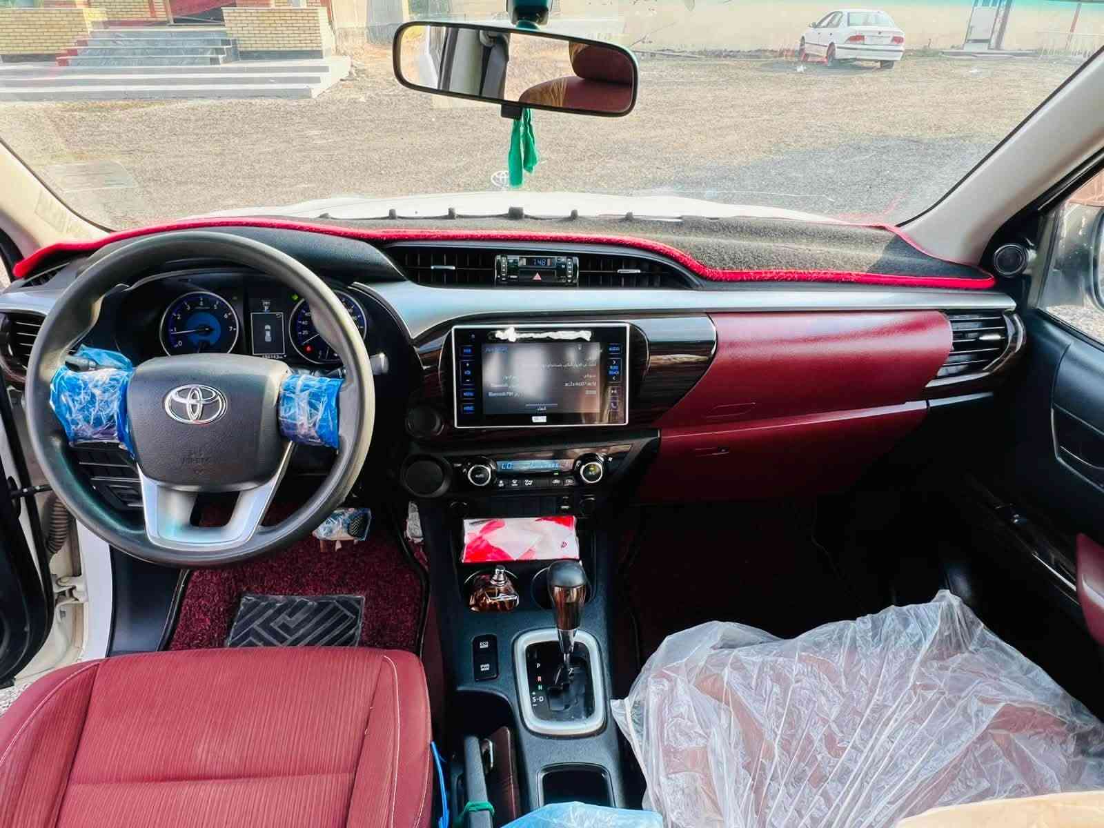 هايلوكس ٢٠١٦ مكفوله سياره جديده ماشيه ١٩٠ رقم واسط انكليزي   سعودي مواصفته معروفه تحكم ستيرن تبريد قطعتين   سياره حداديه تخم تاير سياره مال جناي مناقصه برغي السعر ٢٠٨ وبيه مجال لشراي 
المكان الديوانيه 
  
‭***********‬

