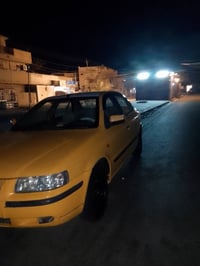 سياره سمند موديل 2011 مكينه وكير كورلا مصفره هيئه وغرامات السعر 34 عنو...