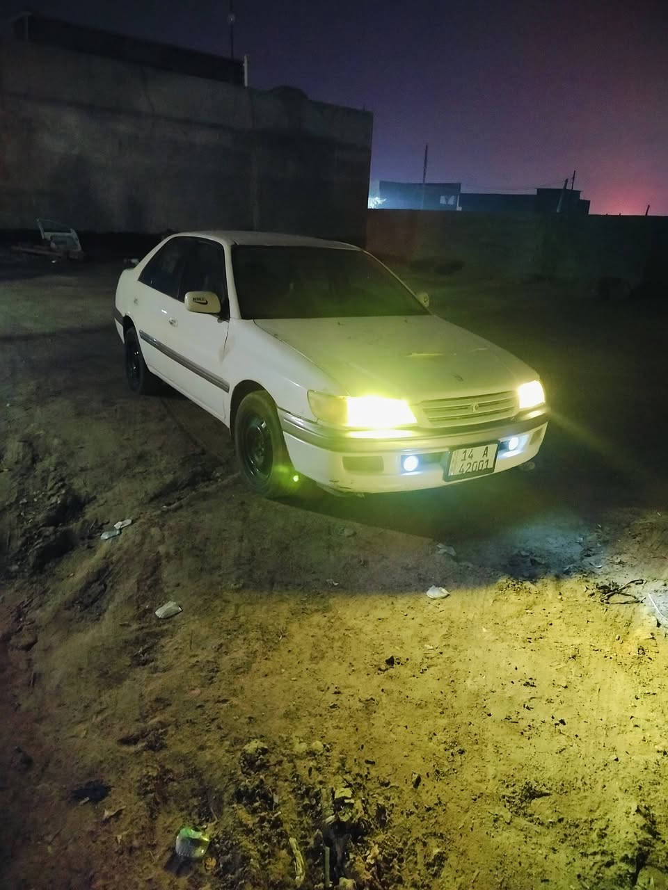 كرونا ياباني مديل 97 كفالة كص نقل كافة اصوليات رقم انكليزي بصرة سيارة جاهزة صبغها بلادي بيها تلكيط خياسات تبريد خير من الله كير مكفول مكينة حاويه١٨٠٠ (مشدودة حديثا)  حدادية جيدة كهربائيات شغالة سنوية جديدة شرط التحويل سعرها ٤٧ وبيها مجال الشراي يتصل على صاحبها وهذا رقمة(  ‏‪***********
