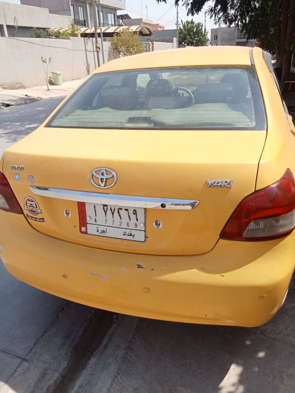 للبيع يارس موديل ٢٠٠٨ الرقم بغداد مشروع وطني كير اتوماتيك محرك بي صرف
ملاحضه انا مكلف بلنشر اتصل على صاخب سياره *********** سعر ٦٠
