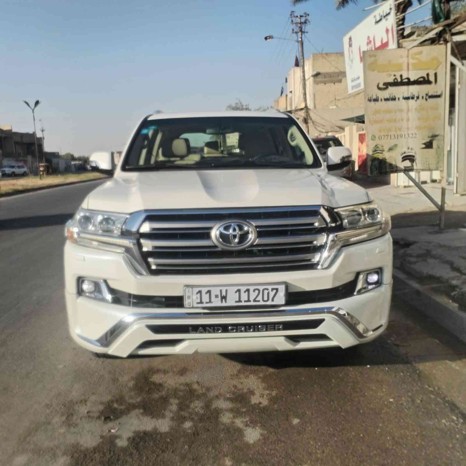 السلام عليكم لاندكروزر 2018 بريم للبيع رقم بغداد بسمي فول مواصفات مكينه 6V 4000 مكفوله من الحادث كير مكينه تبريد صدر كله جديد السعر 440$ الف العنوان بغداد البلديات ***********
