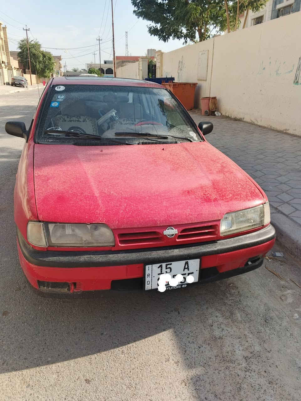 نيسان • موديل ٩٢ • مكينة وجير شرط