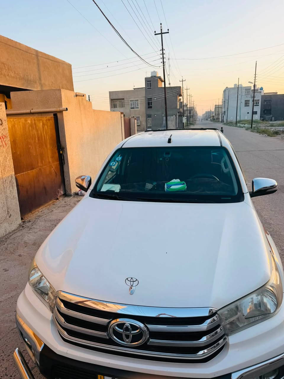 سلام عليكم هايلوكس للبيع موديل ٢٠١٦سعودي أم الدعاء فول مواصفات بانزين كير اوتماتيك كفالة عدة الجاملغ الأمامي بارد جهة السايق رقم بغداد بأسمي مكان السيارة الدورة ***********
