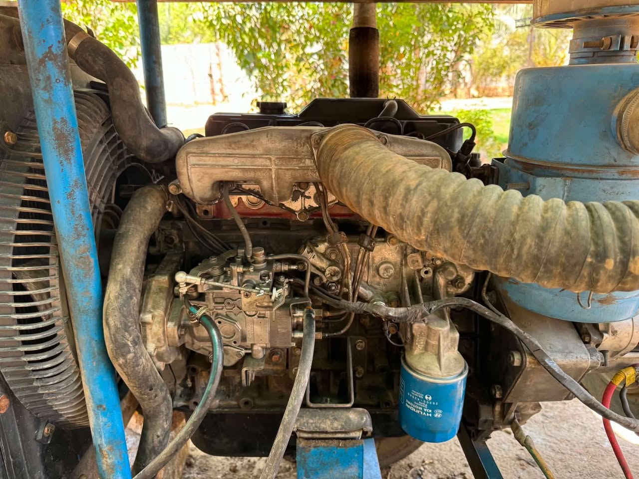 مولدة محرك كيا 2700 استخدام 5 ساعات  فقط مكينا لا تنقيص ولا بخار ع الشرط.. المكينة ضمان شهر
30 كي في 
الاستفسار والسعر اتصل 
***********

