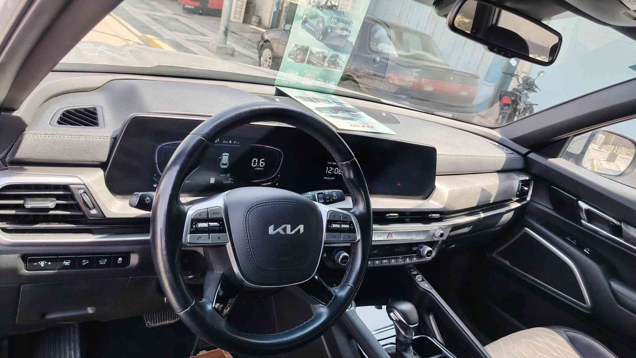 السلام عليكم
كيا تيلورايد 2024 Ex Xline

حادث بسيط جنطة فقط

بدون ايرباك

ماشية 30

سيارة جديدة بحالة الوكالة

رقم بغداد انكليزي

السعر 328 $

فتحه سلايت

رجاج استيرن توقف ذاتي

شحن واير لس

اندرويد اوتو و ابل كاربلي

تحكم ستيرن

ستيرن هيتر

حساسات

كاميرة دوارة

كشن جلد

كشن تبريد

كشن هيتر

نقطه عمياء

رادارات جانبيه

رادار امامي وخلفي وجوانب

اشاير بالمري جانبيه

بصمه ابواب

بصمه تشغيل عن بعد

لايت ليد

بردات ابواب

اوتو ستوب

اوتو هولد

هند بريك كهرباء

تبريد مركزي

انظمة قيادة ذاتيه

7راكب Vip

حجم المحرك 6سلندر 3.8L

***********

***********
