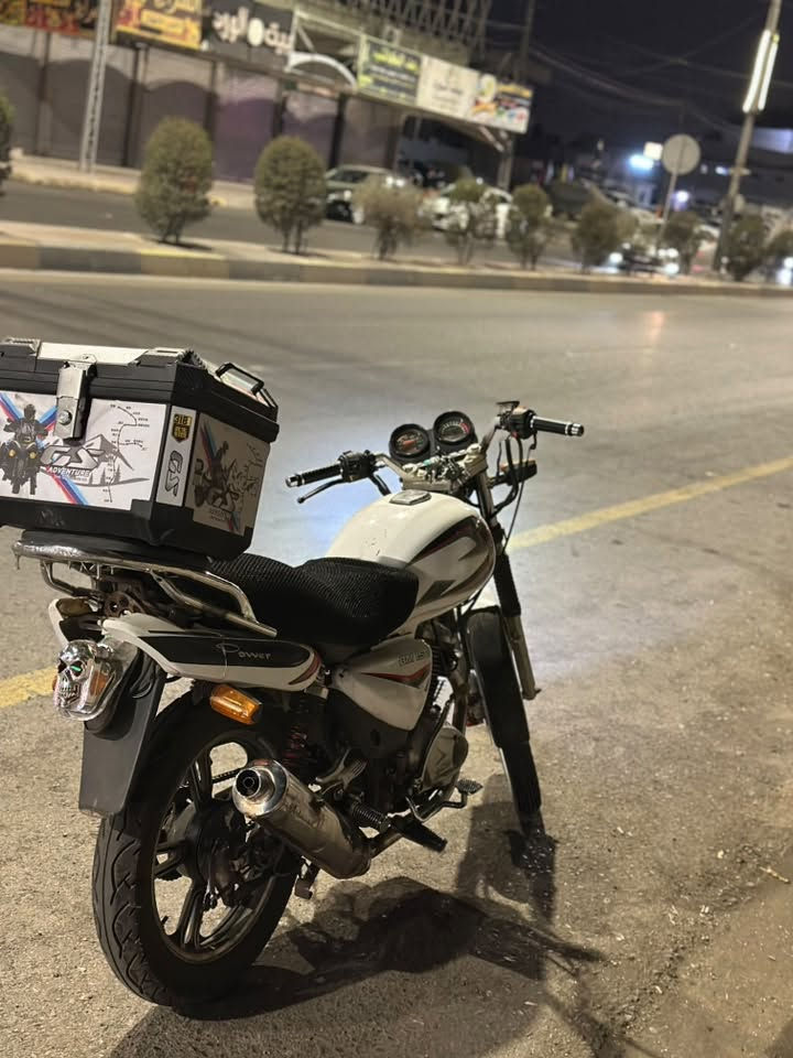 دراجة جني 200cc
محرك 200 🔥
نگره سلف شرط ⚡️
وايرمنيه شغالة كامل ⚡️💥
دراجه ما ناقصها شي شغل واطلع 
شرط الفحص ‼️
السعر 550 الف 🔥🔥
للأستفسار الاتصال ع رقم : ‭***********‬
