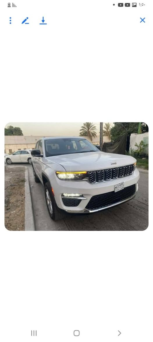 جيب شيروكي موديل 23 شكل جديد وارد أمريكي باسمي منفيس الضرر جاملغ بنيد جهة السايق مبدلات بدون رقم سيارة جاهزة من كل النواحي مواصفاتها المعروفه  لمتدد ما عده الفتحه 5 راكب الحجم القصير   عنوان السيارة بغداد حي العامل قرب شارع المطار لبيع او مراوس بسيارة صالون صغير 
السعر خاص
***********

