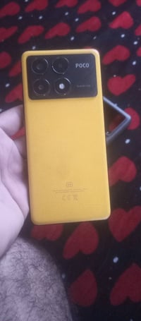 بوكو X6 برو 5G • ٥١٢ • كارتونه وشاحن