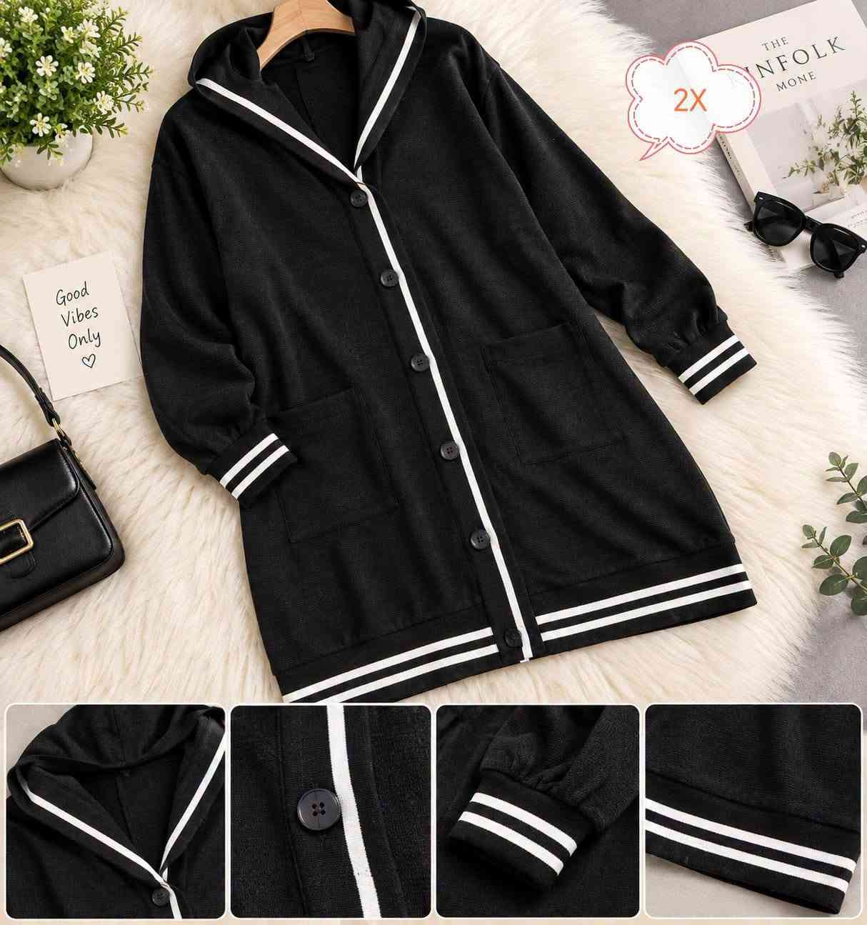 لا توجد تفاصيل

نص مكتوب في الصور:
- XL
- 2X
- L
- S