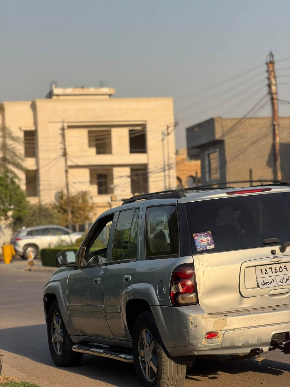 بلايزر 2008
رقم أربيل 
تحويل مباشر 
سنويه ساقطه ب٢٥ 
محور كير ومكينه بطه 
بيه صبغ جاملغ وملاحظات بارد وتكحيل 
السعر 50 $ وبيه مجال 
مكان السياره بغداد حي الجامعه 
☎️ ***********
