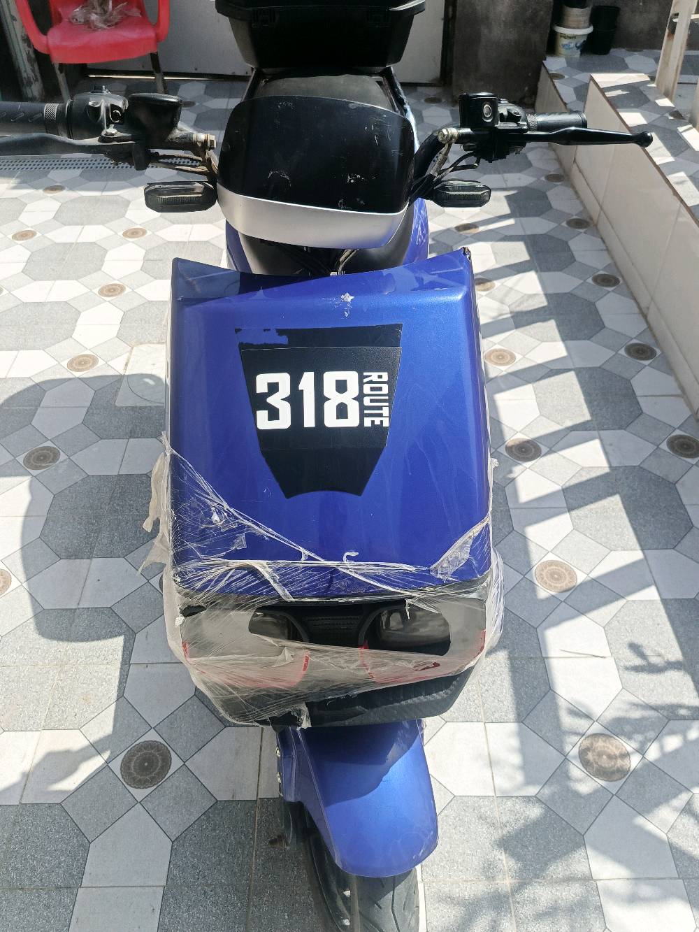 السلام عليكم
دراجه شحن 318 
دراجة نظيفة 6 بطاريات موديل 2026  
السعر 550 بيه مجال