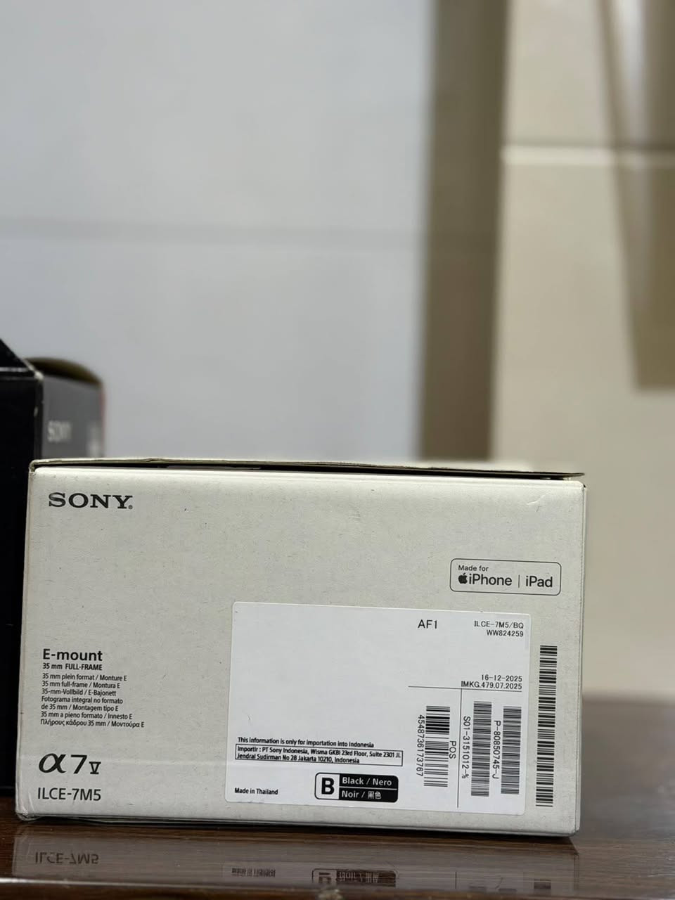 كاميرا سوني a7v (مارك 5)
و عدسة سوني جي ماستر 14mm F1.8
جديد مستخدمة مرتين فقط 
ملحقات شحن بطارية 
رام 128GB
بيع كامل
سعر  5.200.000
التواصل ***********
