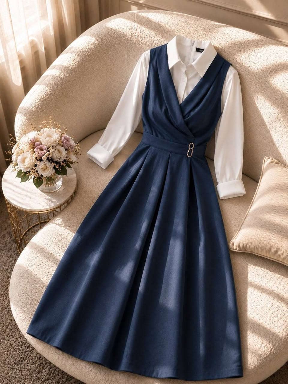 صدرية  مع قميص كتان 💁🏻‍♀️💁🏻‍♀️

خامة دابل الاولى  عالمياً 🎀
تصميم  ✨
 
القياسات:38-40-42-44-46-48

سعر الصدرية. 31💯💯
سعر القميص 16

متوفر خدمة توصيل لجميع 

للحجز على خاص او واتساب  ***********
