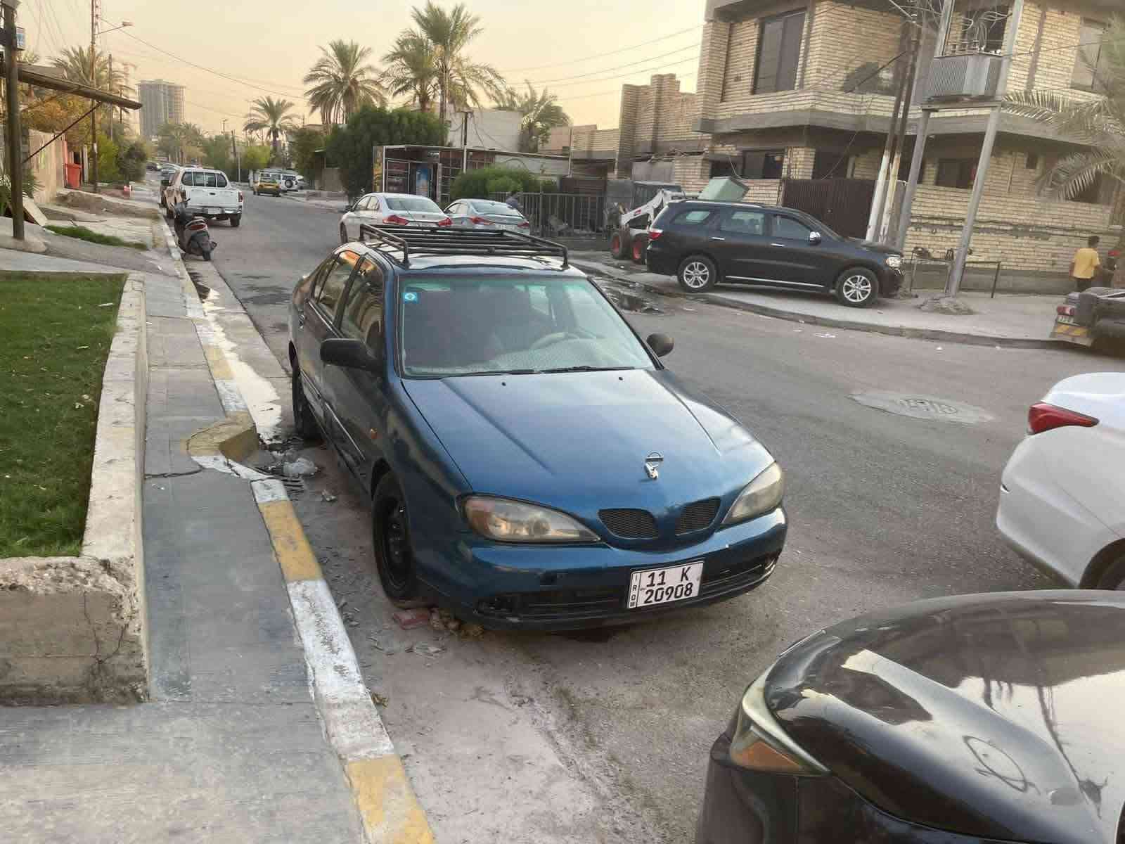 السلام عليكم
نيسان بريميرا 2001 ياباني اصل
محرك 2000
كير اوتو 
تبريد شغال بيه شوي ضعف 
صدر خلفي امامي جديد 
ارضية جلد
غرفه نضيفه كلش 
كشنات دوشمه جديده 
مسجل بلوتوث 
جام 4 كهربائي 
لايت عالي ناصي 
جامه اماميه جديده 
رقم بغداد انكليزي 
سياره حلوه ومرتبه وخدمية 

درهم مراوس وترهم بيع سعرها 30 مكاني بغداد التاجي قرب جسر الدوار ***********
