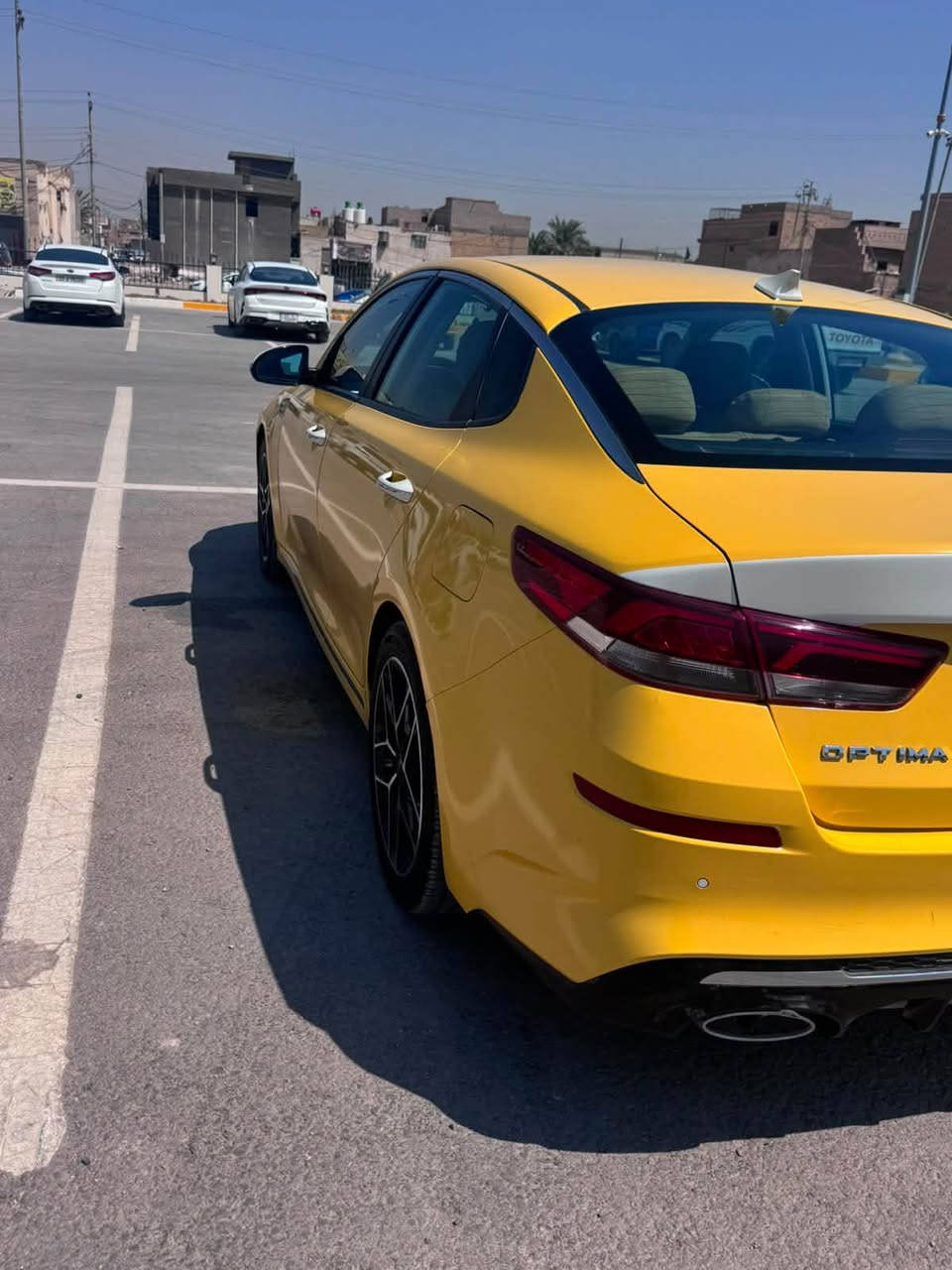 السلام عليكم أوبتيما 2019 فول مواصفات  
سياره نظيفه مكينه 2400 
باسمي وتحويل مباشر
مكان السياره سماوه للتواصل الاتصال ع الرقم ***********
